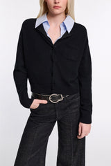 Dorothee Schumacher Cardigan Elegant Statement Back