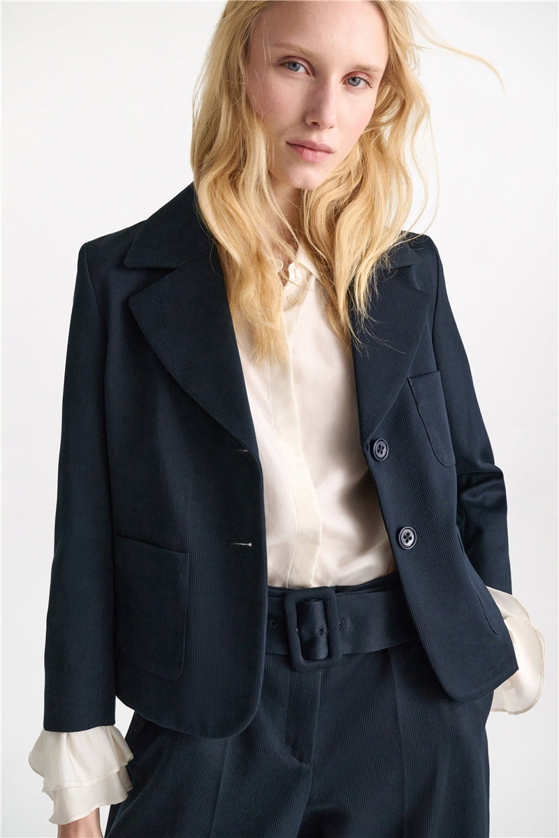Dorothee Schumacher Blazer Modern Structure Navy