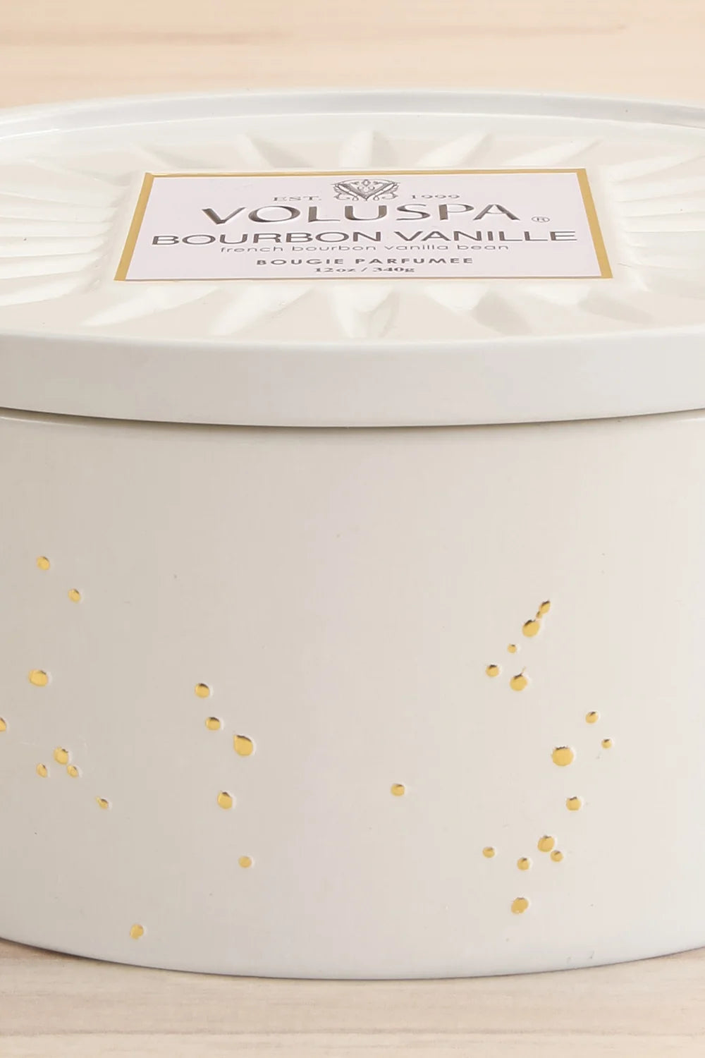 Voluspa Kerze Bourbon Vanille Oval
