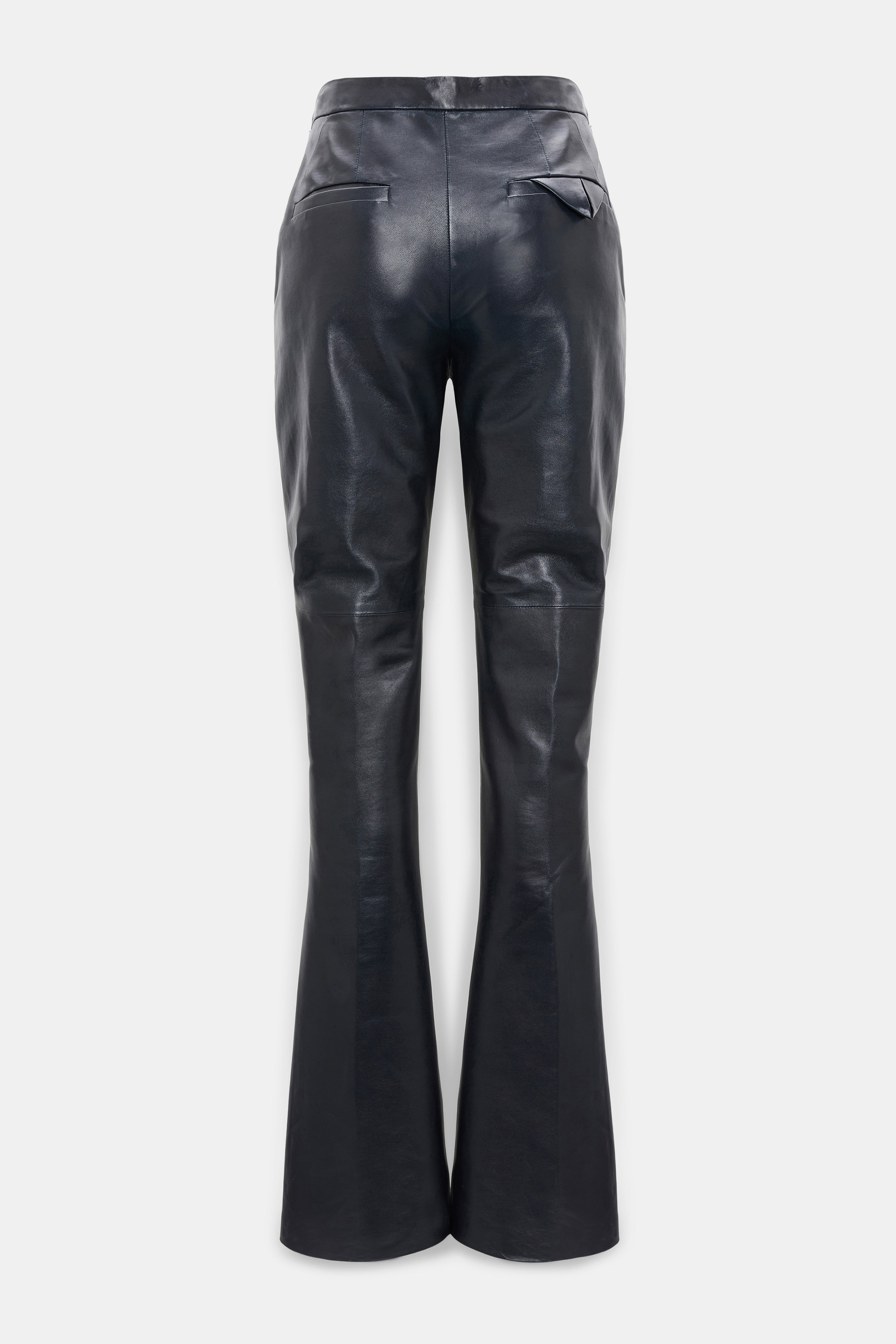 Dorothee Schumacher Lederhose Sleek Statement Midnight
