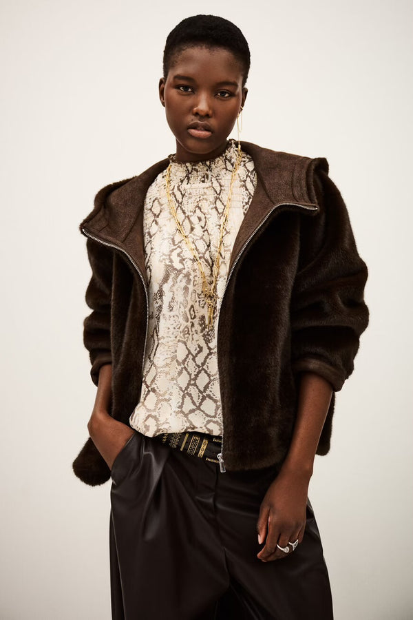 Ba&amp;sh Jacket Pandy Manteau