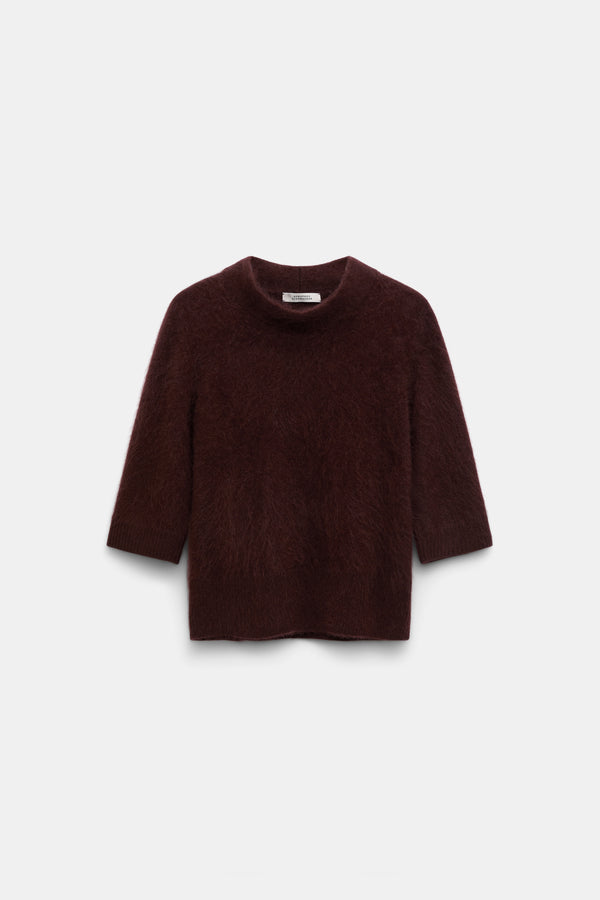 Dorothee Schumacher Sweater Fluffy Statement Choco