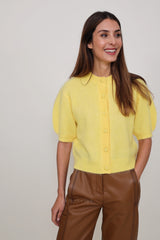 Herzens Cardigan Shortsleeve Yolk