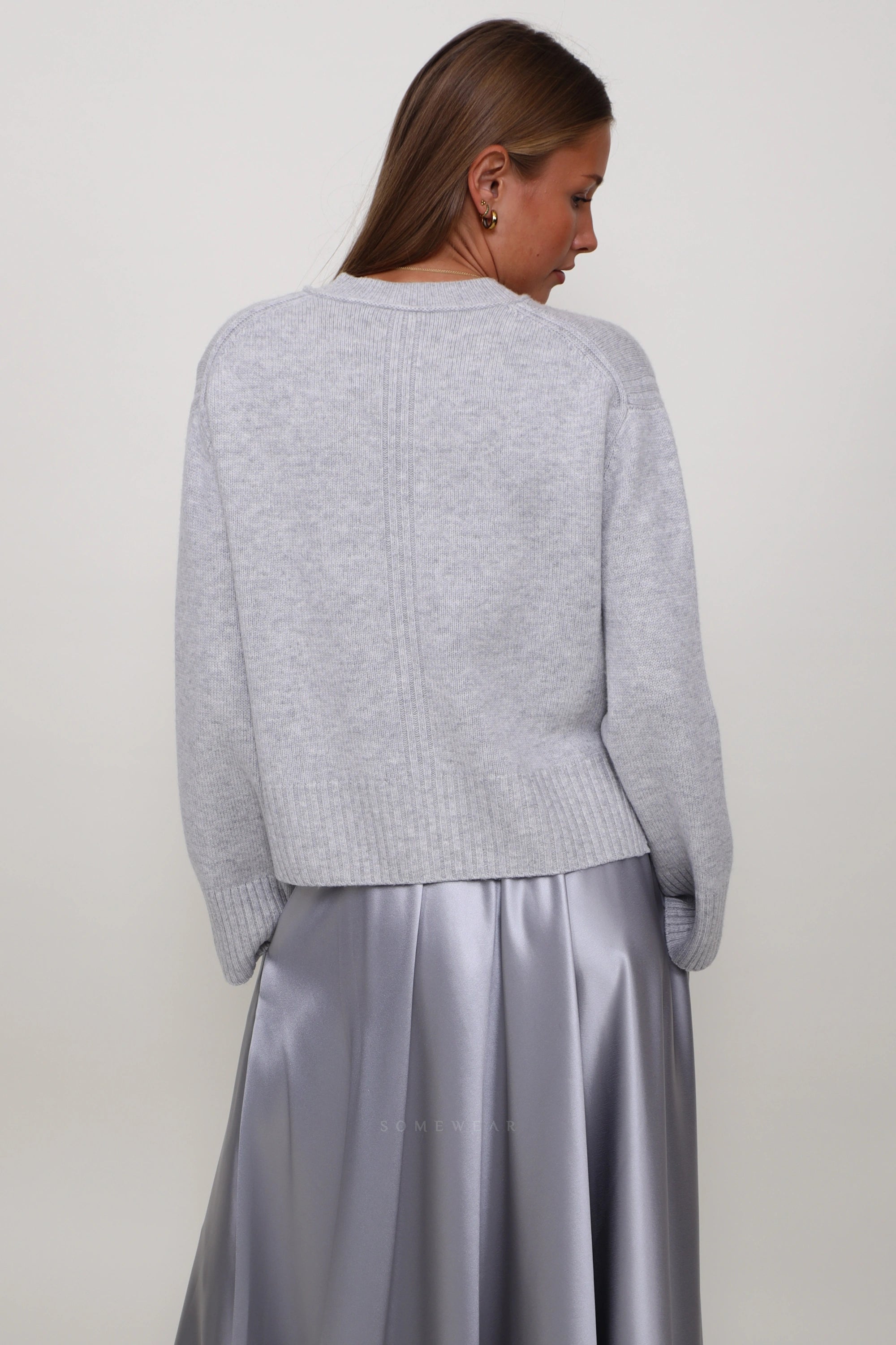 Alcidia Da Veiga Crewneck Giulia Aluminum