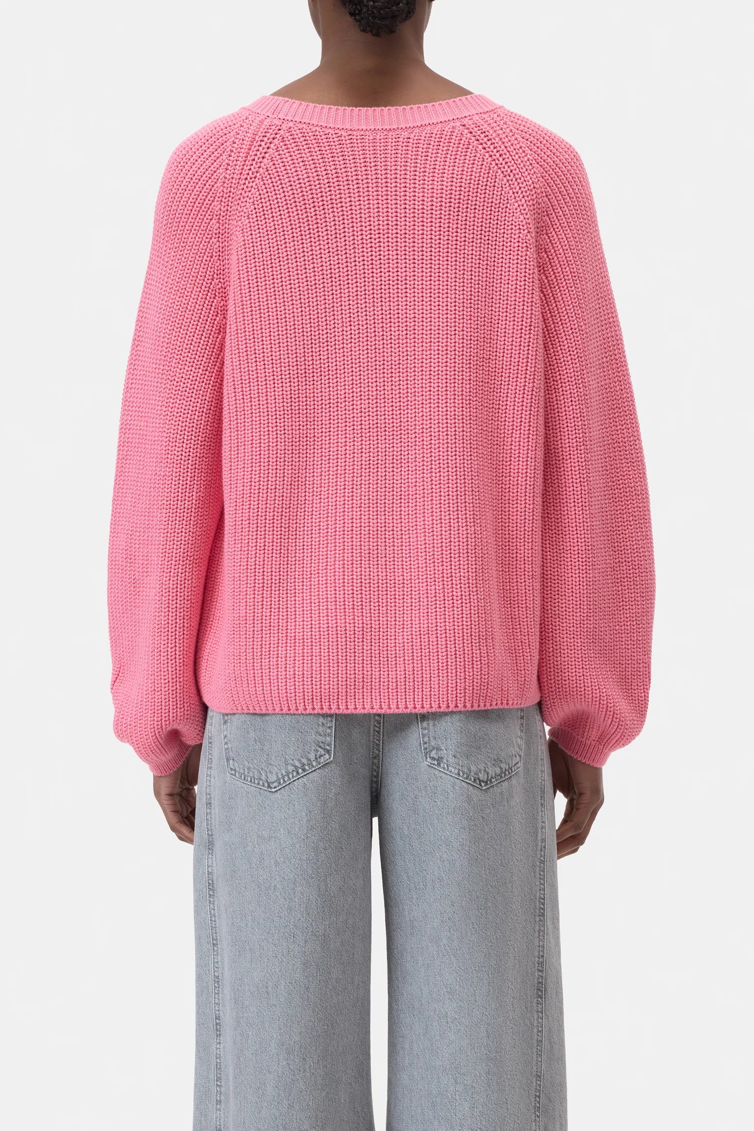 Closed Crewneck Peony Pink