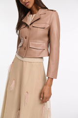 Dorothee Schumacher Lederjacke Sleek Statement I