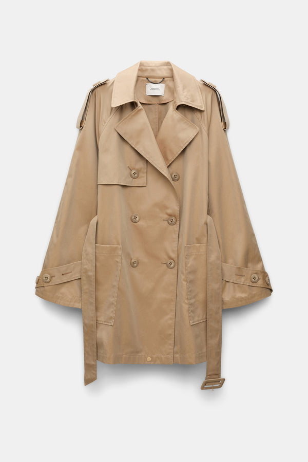 Dorothee Schumacher Mantel Luxury Layer Trench