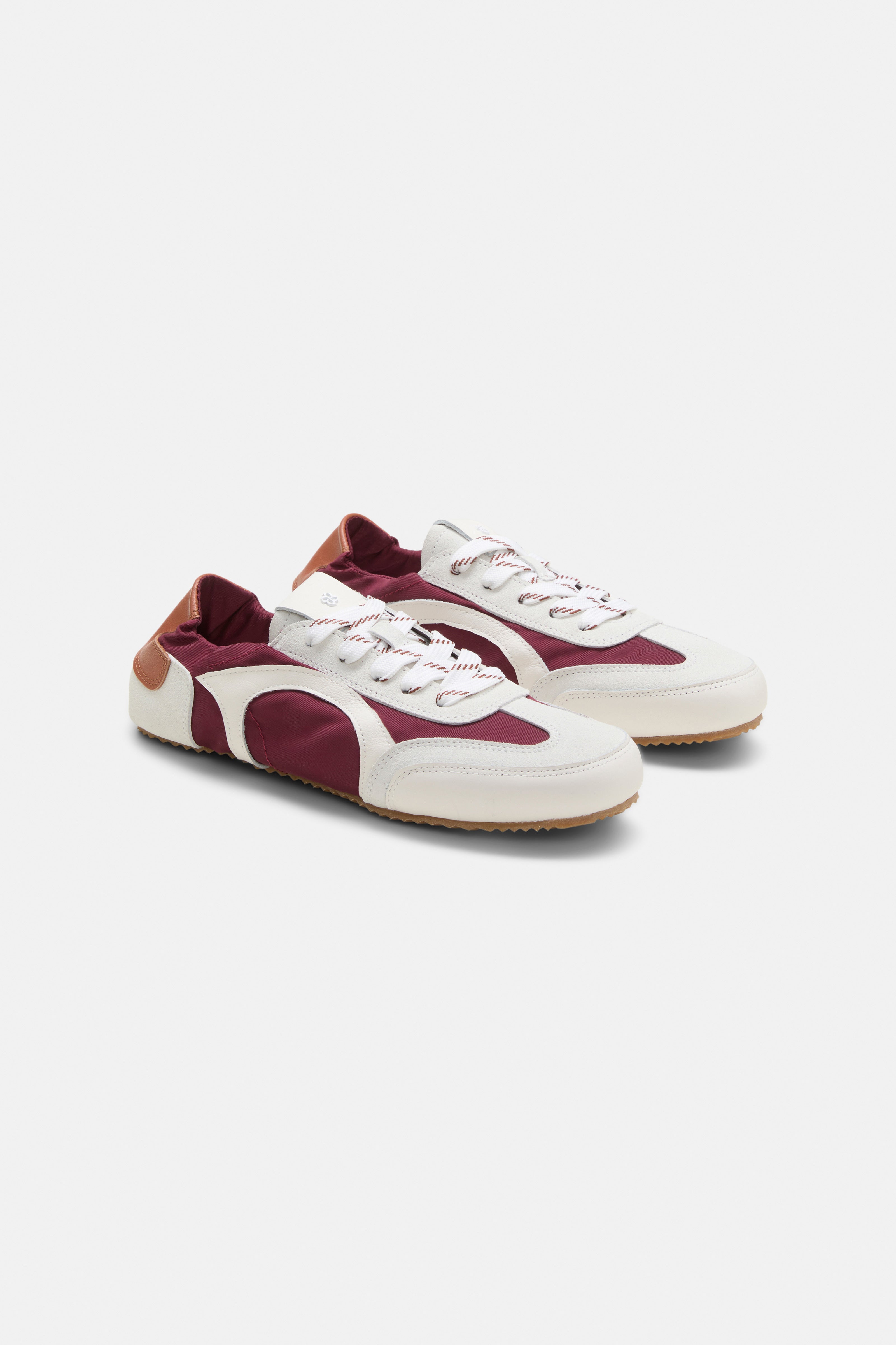 Dorothee Schumacher Sneaker Sporty Softness Bordeaux