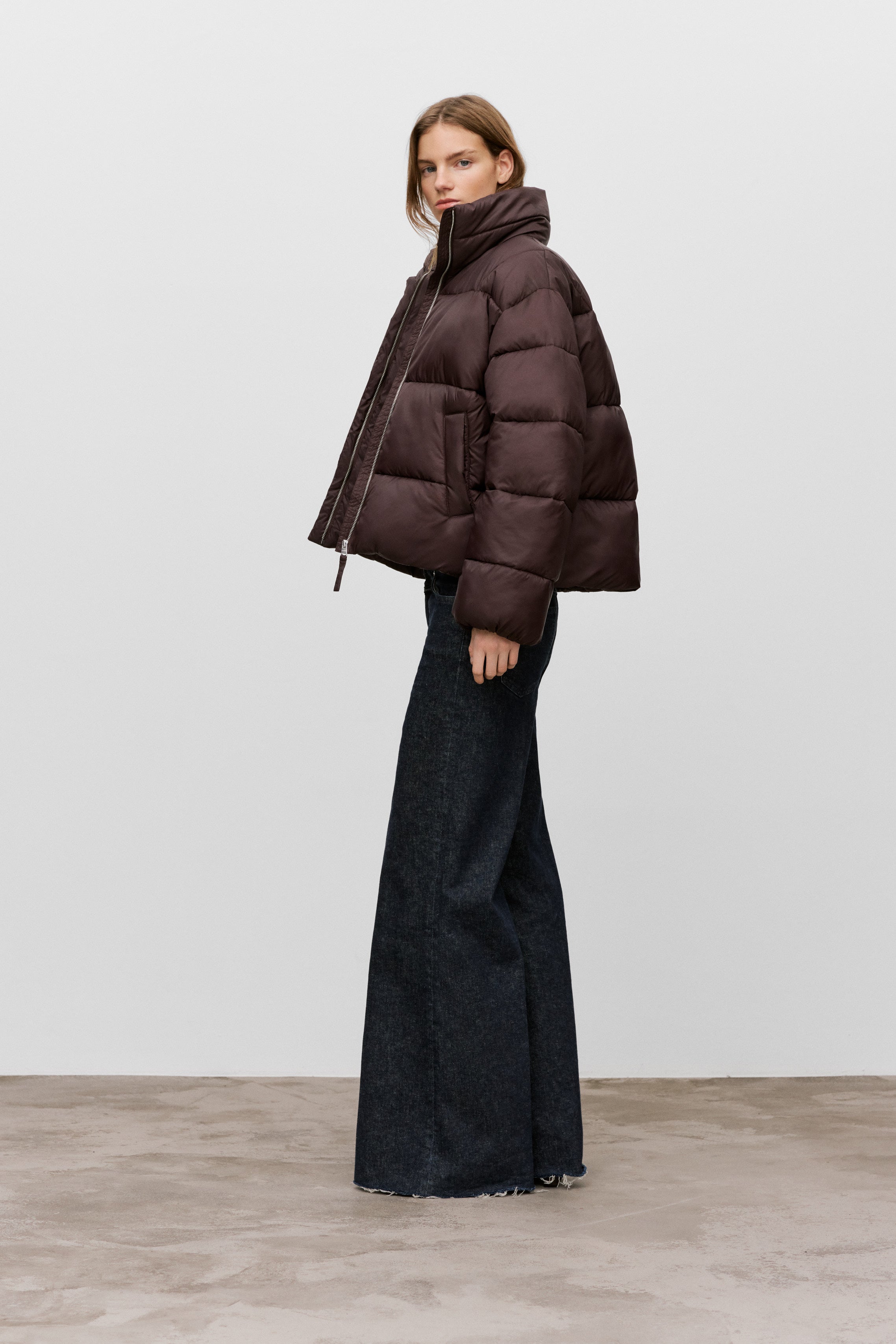 Closed Jacke Puffer Cinder