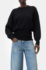 Closed Pullover Wool Black