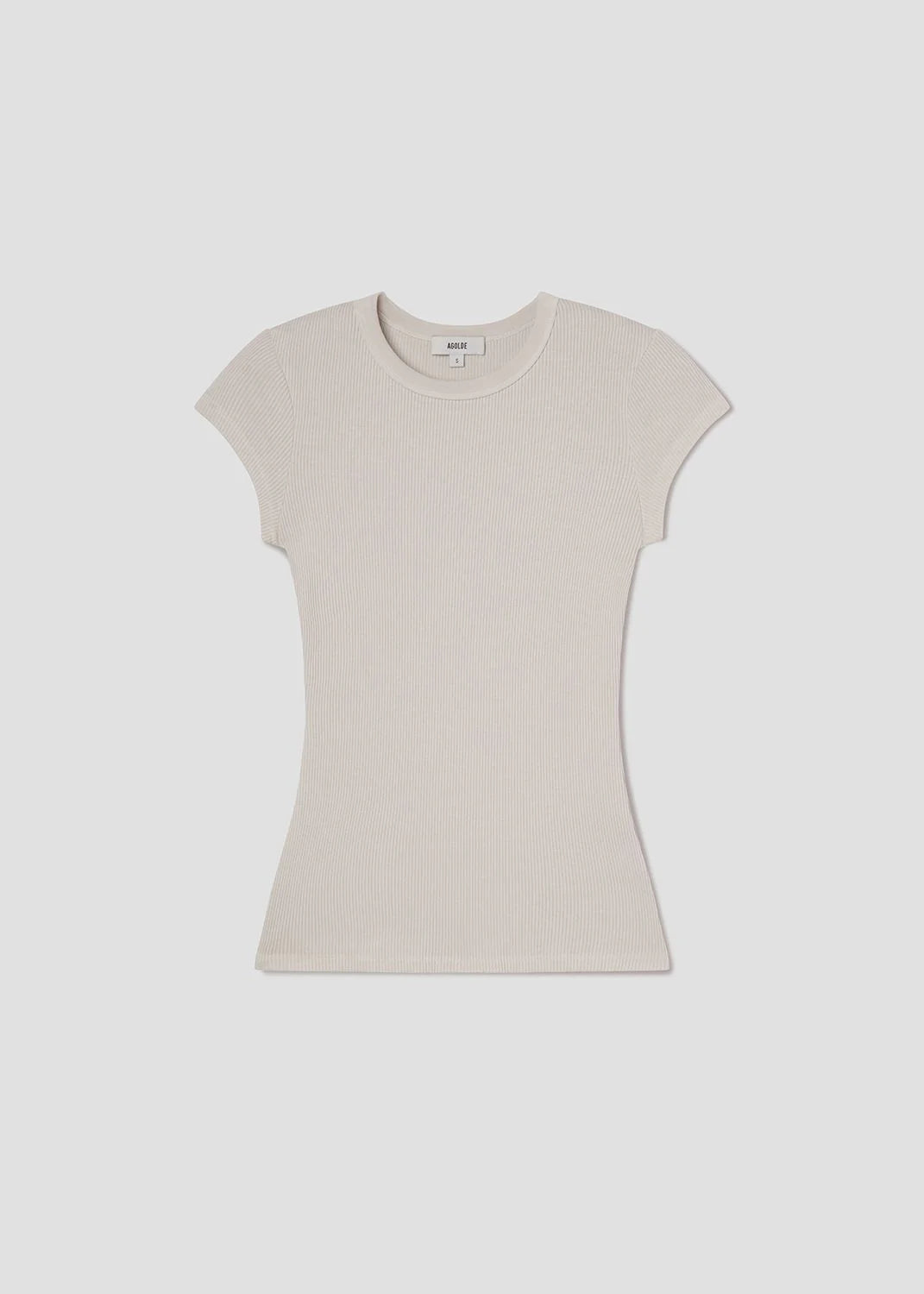 Agolde Tee Edison Bone