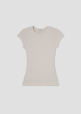 Agolde Tee Edison Bone