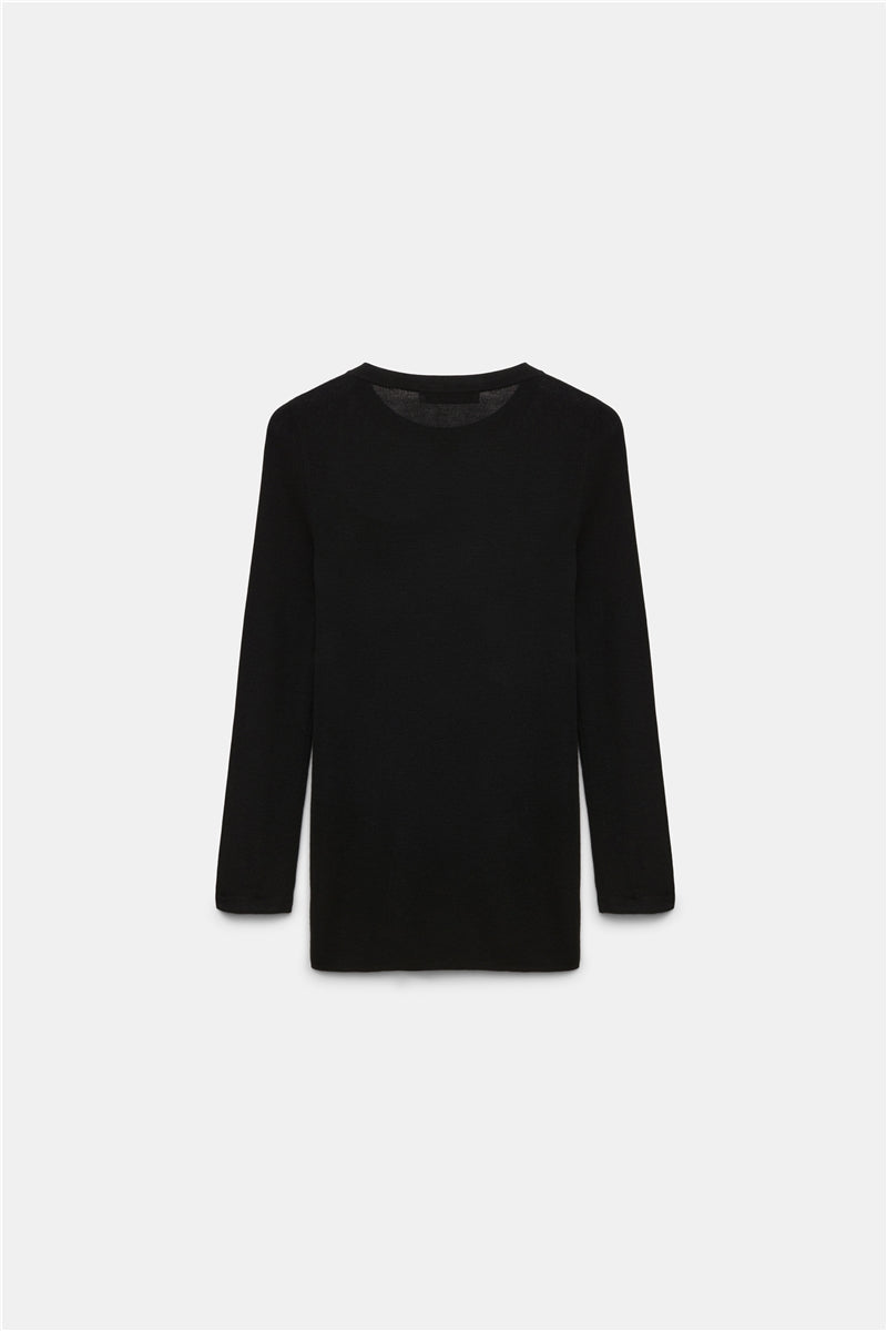 Dorothee Schumacher Pullover Chic Merino Black