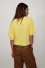Herzens Cardigan Shortsleeve Yolk