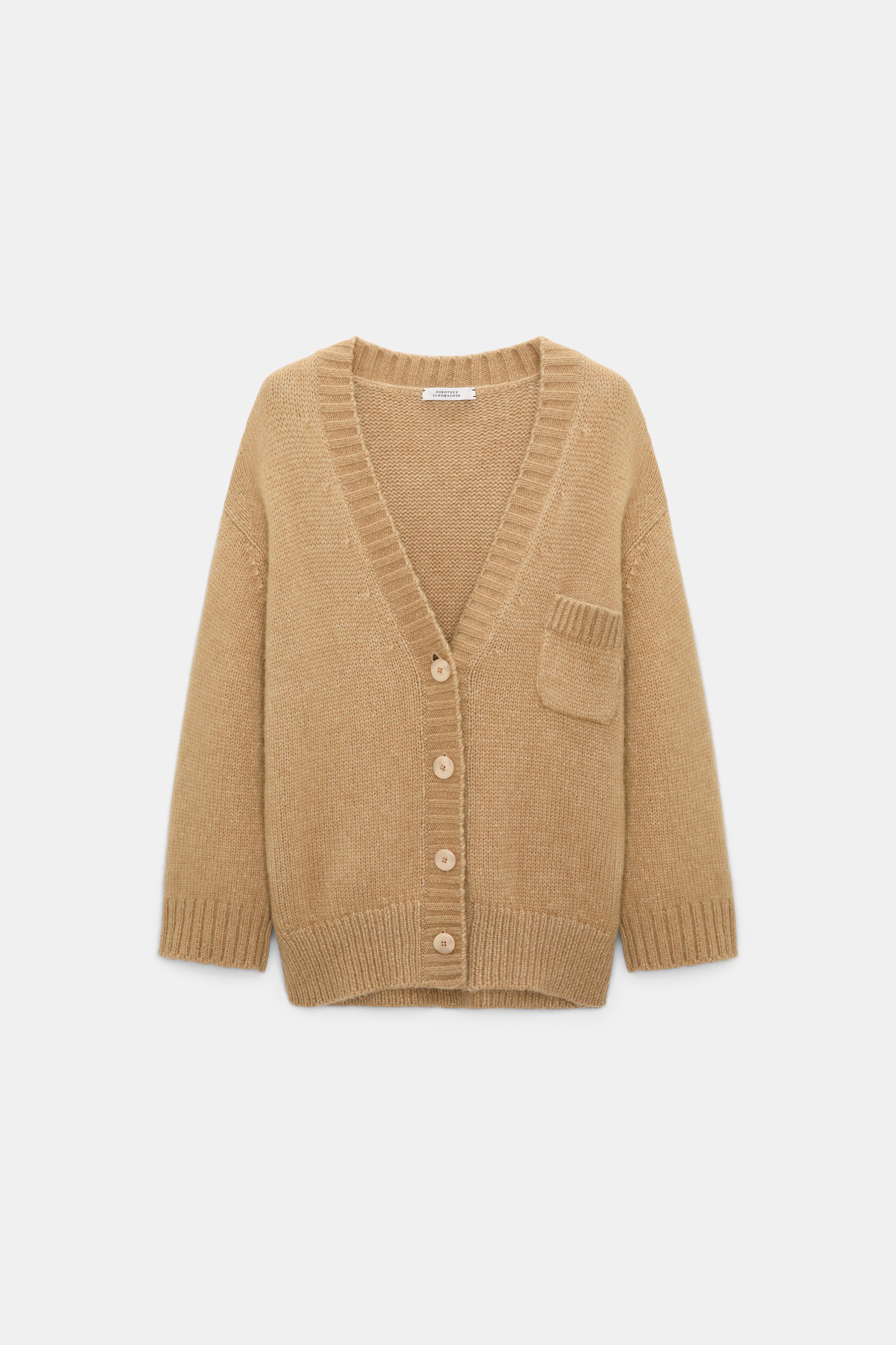 Dorothee Schumacher Cardigan Urban Favorite Champignon