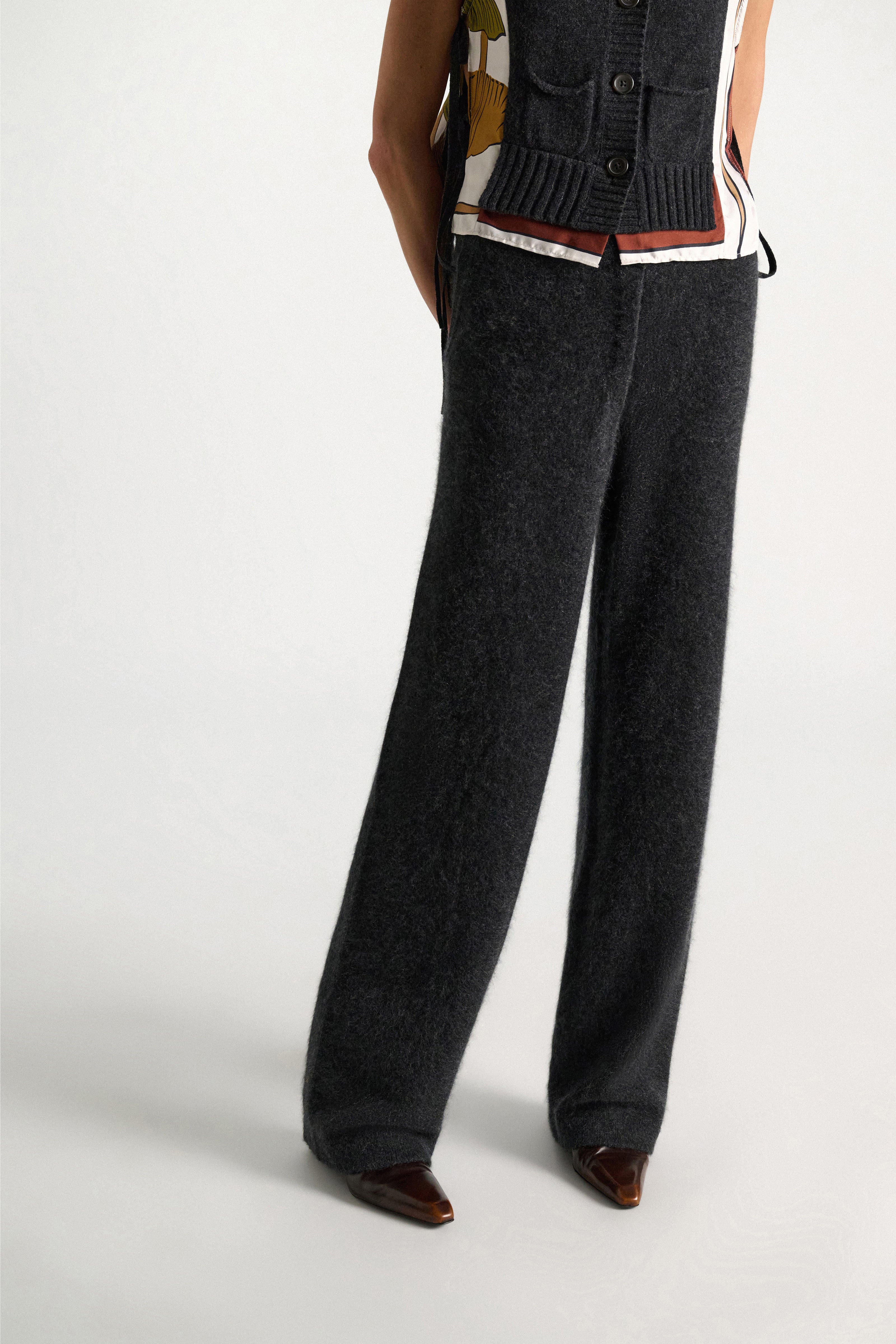 Dorothee Schumacher Hose Fluffy Statements Anthra