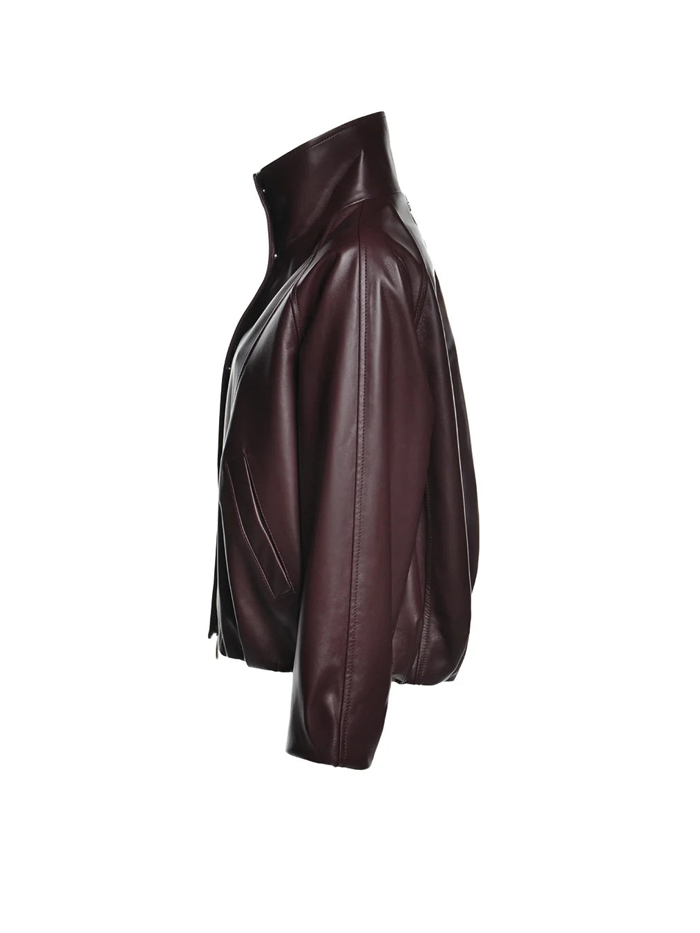Duno Lederjacke Namida Chestnut