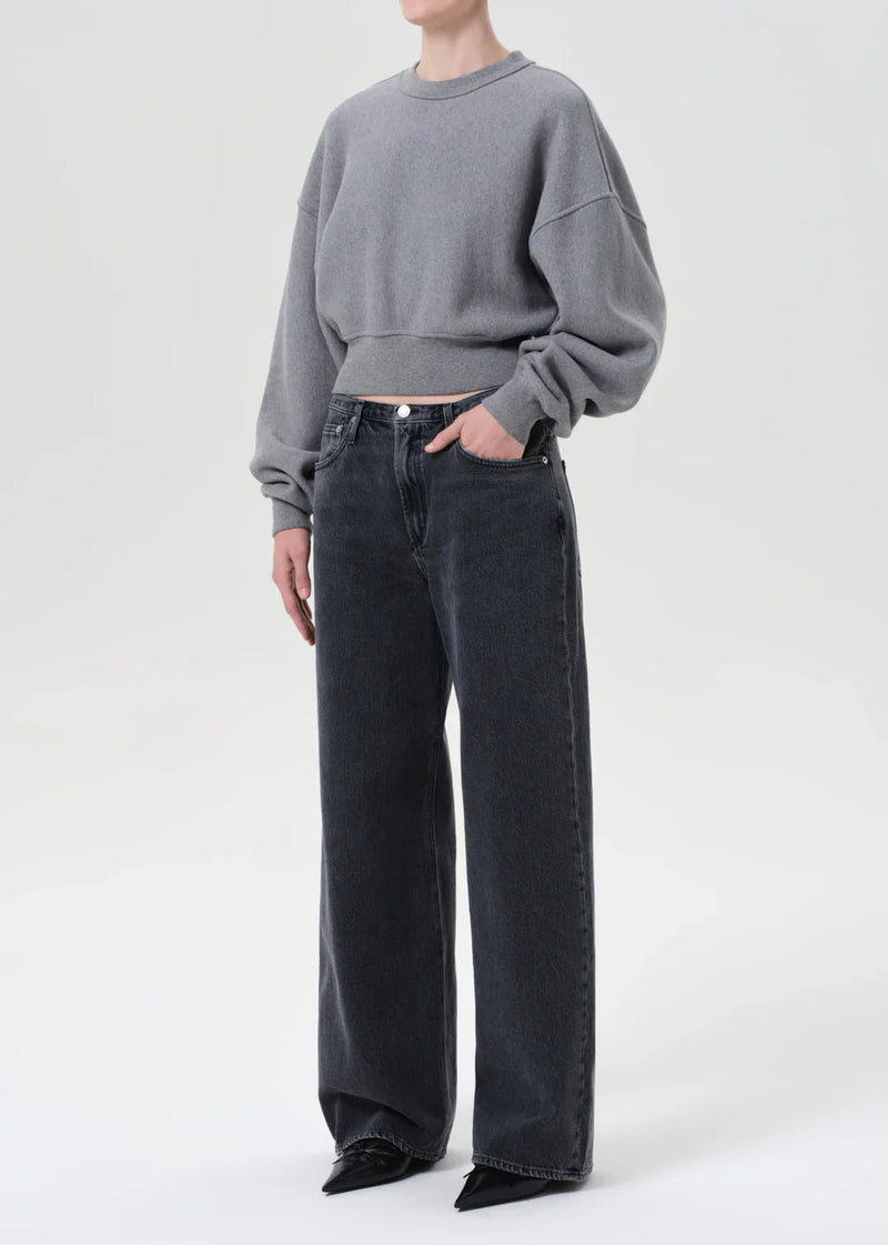 Agolde Crewneck Kit Heather