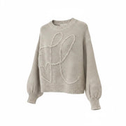 Heart Sweater Bella Aluminum