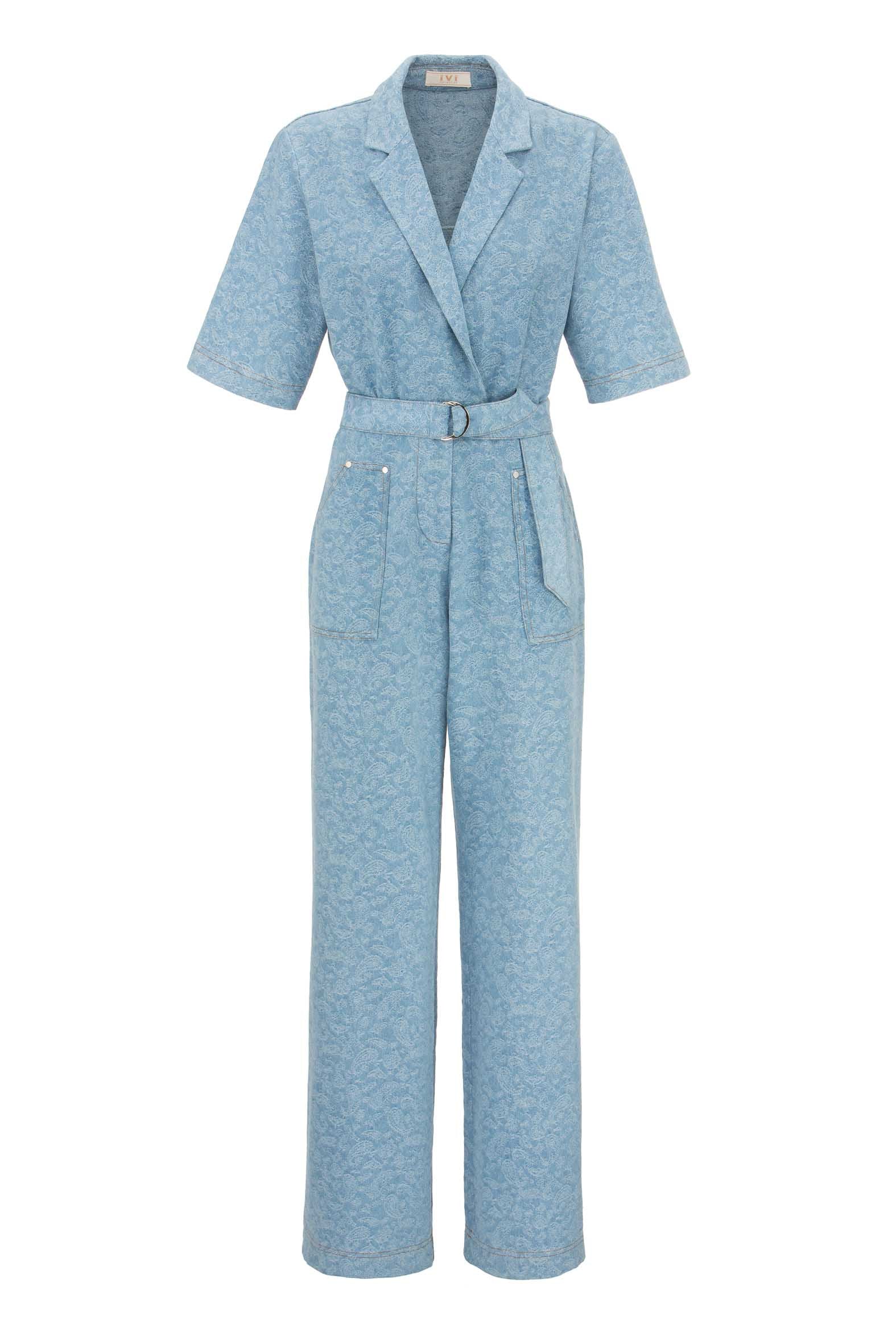 IVI Jumpsuit Paisley Denim