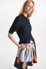 Schumacher Cardigan Refined Essentials Navy