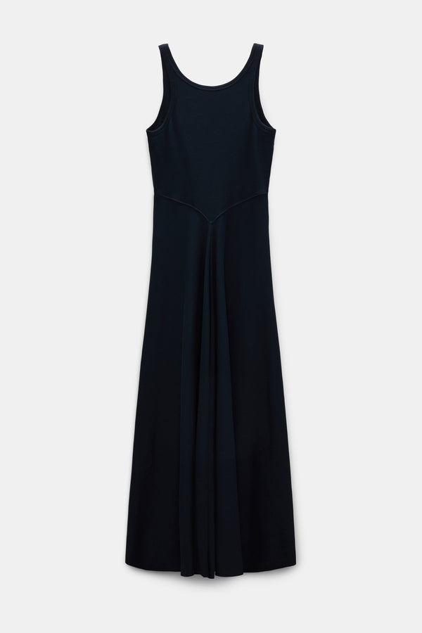 Dorothee Schumacher Kleid Rib Romance Navy