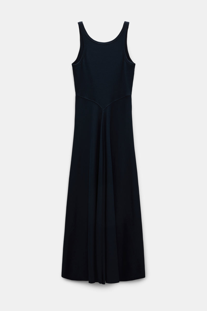 Dorothee Schumacher Kleid Rib Romance Navy