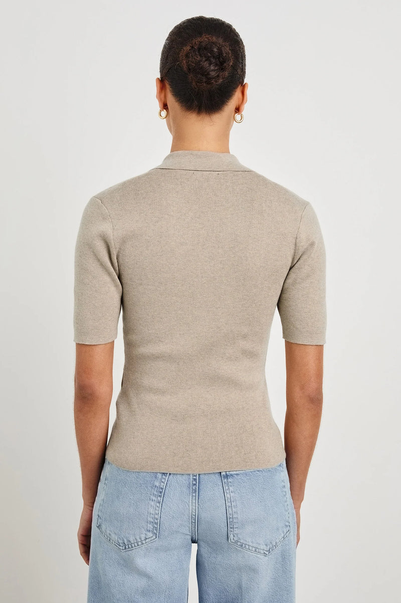 Rails Polo Heather Oat