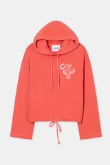 Closed Hoodie Washed Red