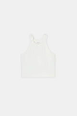 Closed Cropped Top White