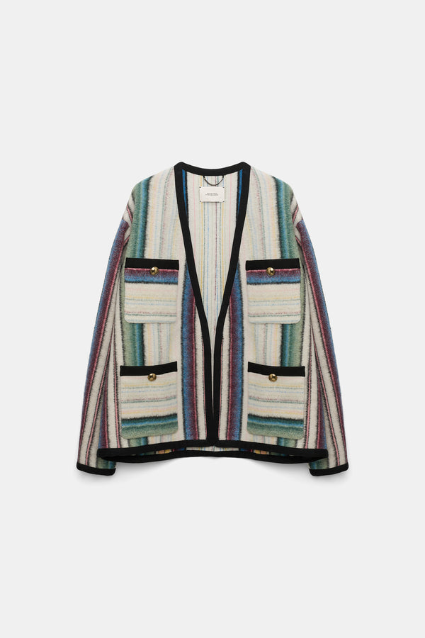 Dorothee Schumacher Jacke Striped Comfort