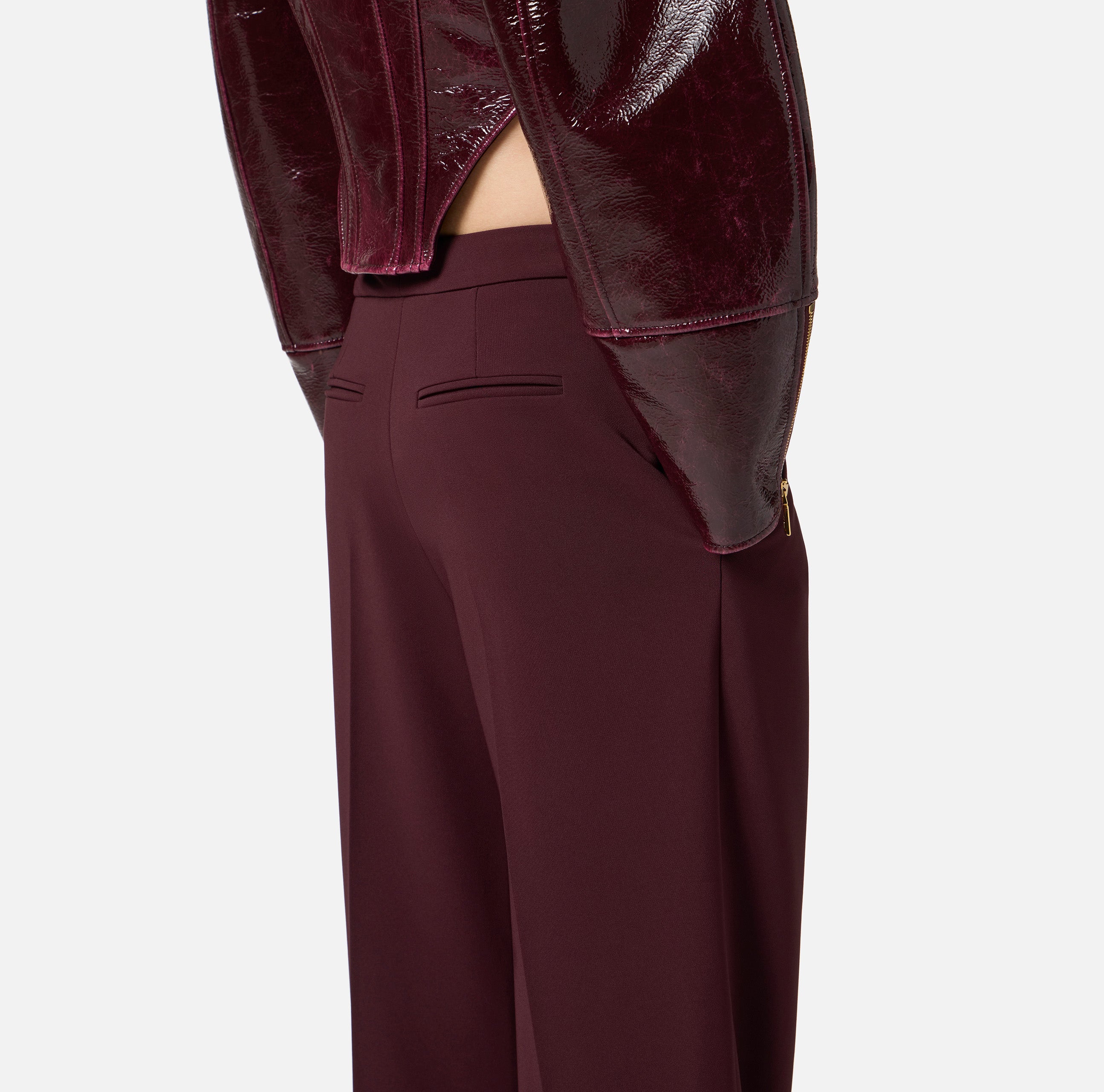 Elisabetta Franchi Hose Merlot