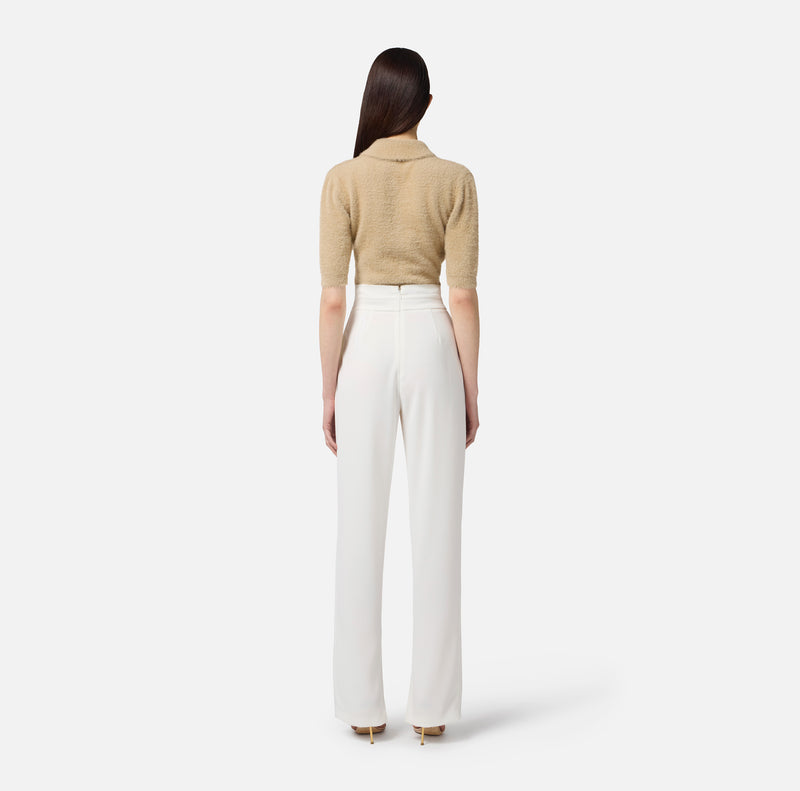 Elisabetta Franchi Cardigan Knit Honey