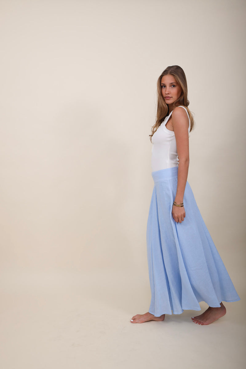 120% Lino Rock Skyblue