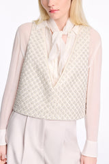 Dorothee Schumacher Scarf Sheer Twist Camellia