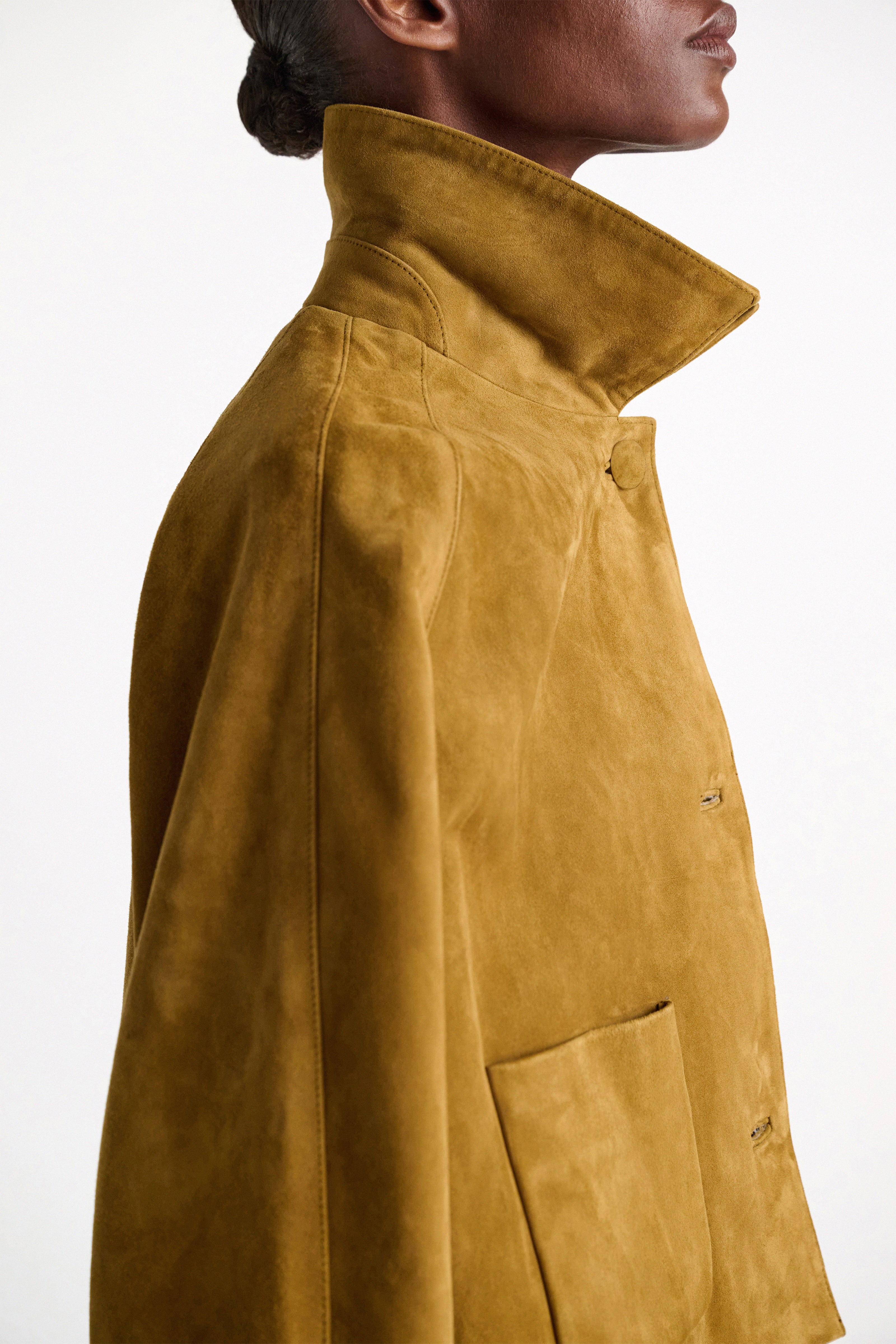 Dorothee Schumacher Lederjacke Soft Touch Greenish