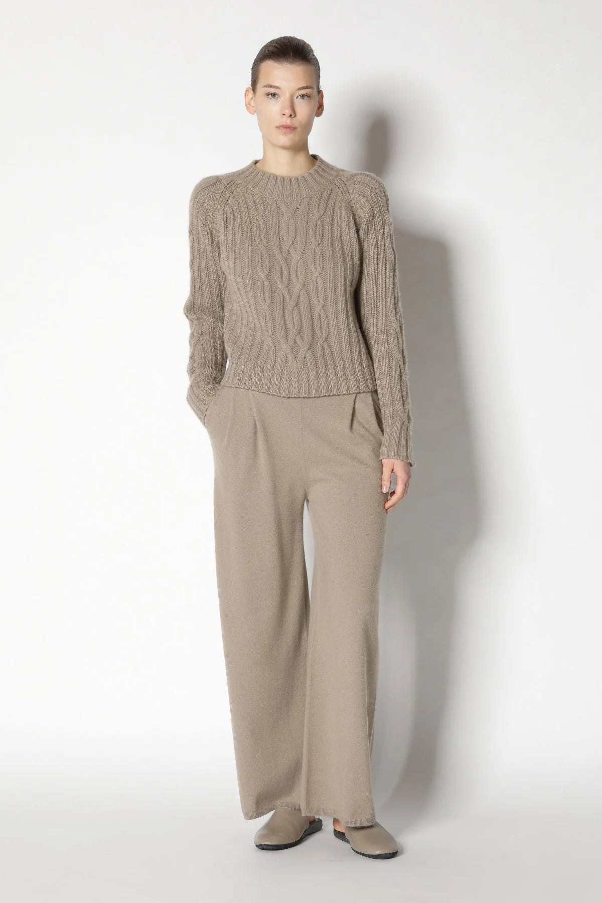 Sminfinity Pullover Aran Cable Grain