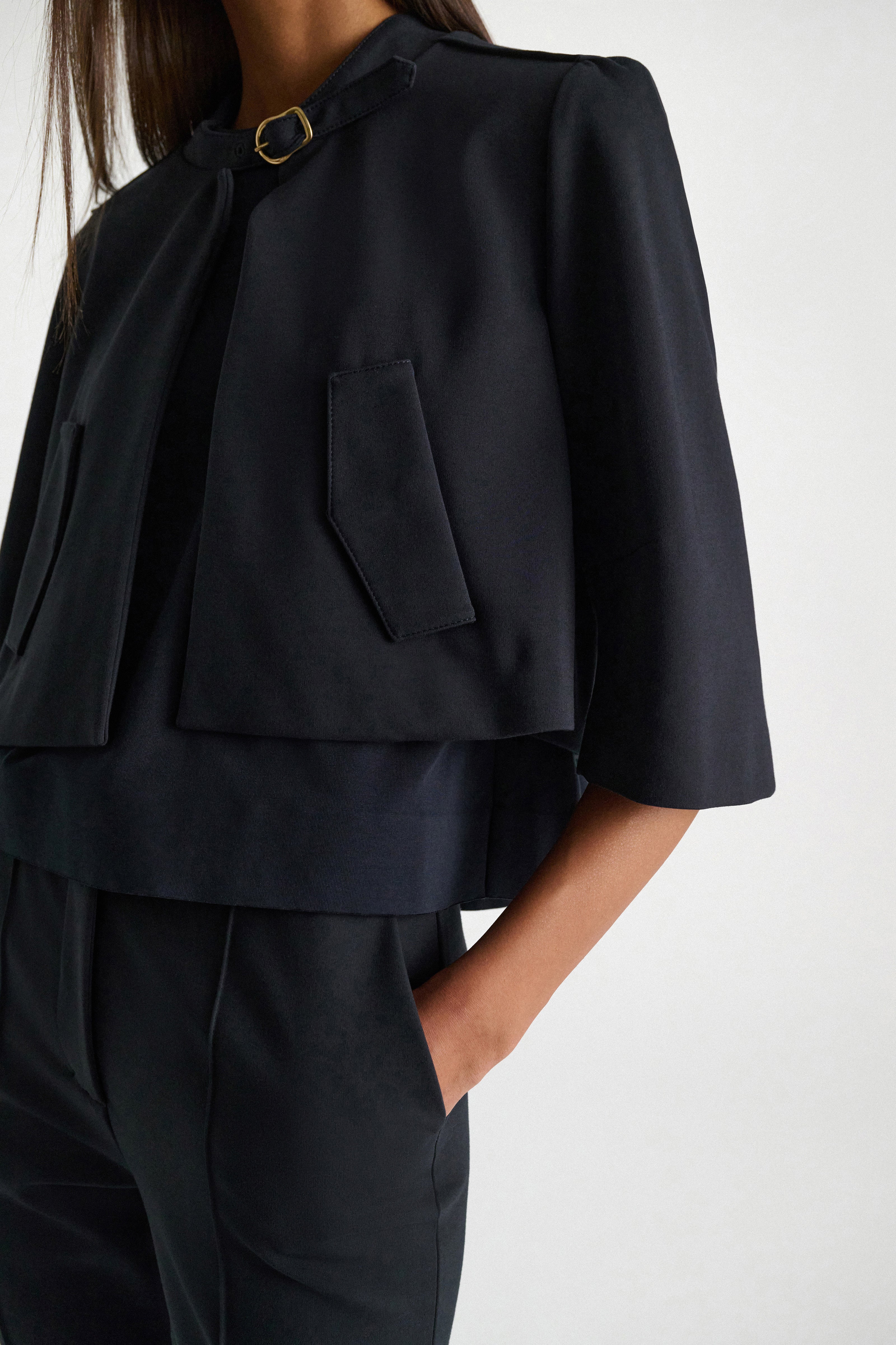 Dorothee Schumacher Jacke Emotional Essence Navy