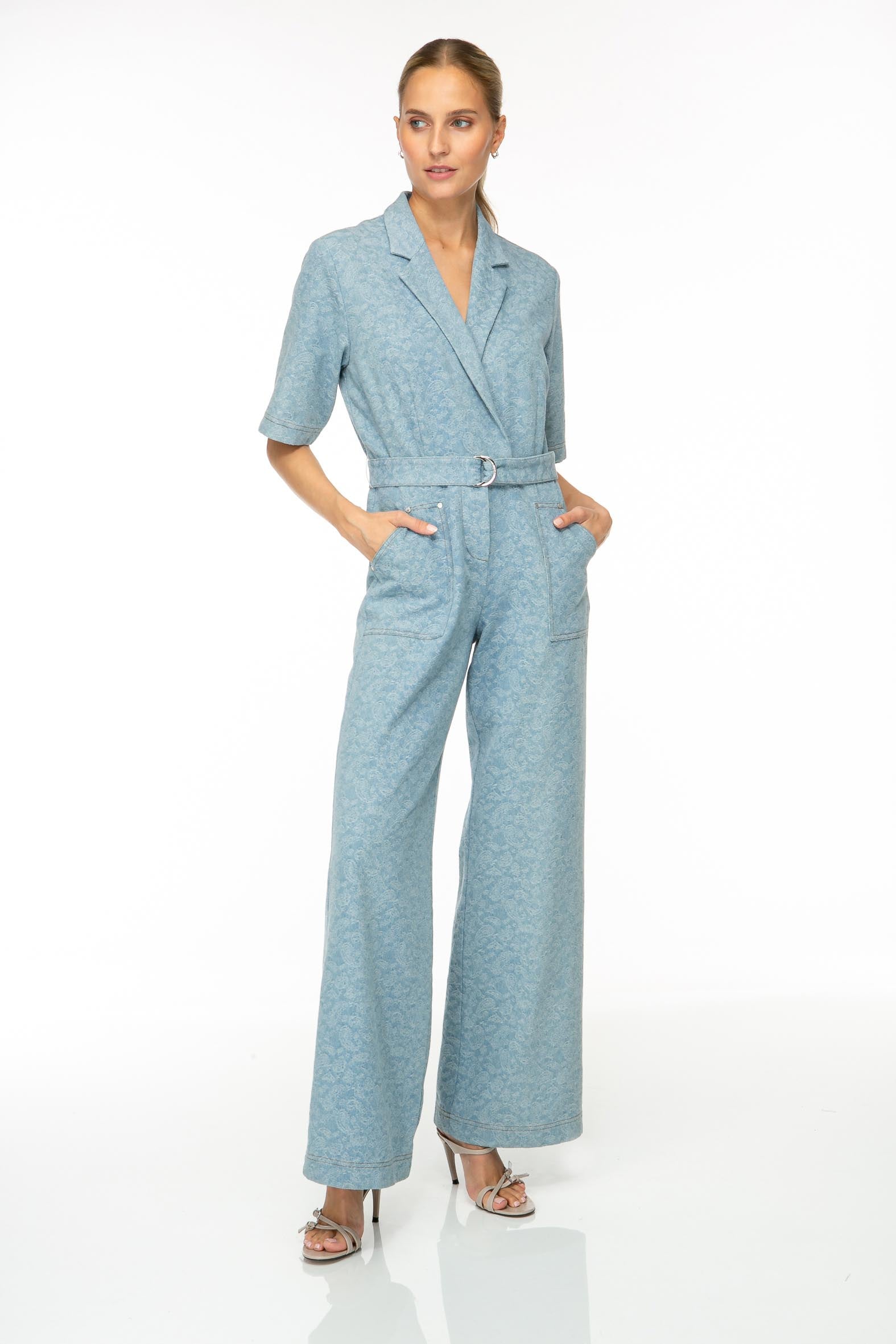 IVI Jumpsuit Paisley Denim