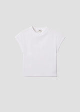 Agolde T-Shirt Bryce Cap Sleeve White