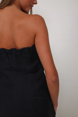 Liviana Conti Top Bandeaux Black