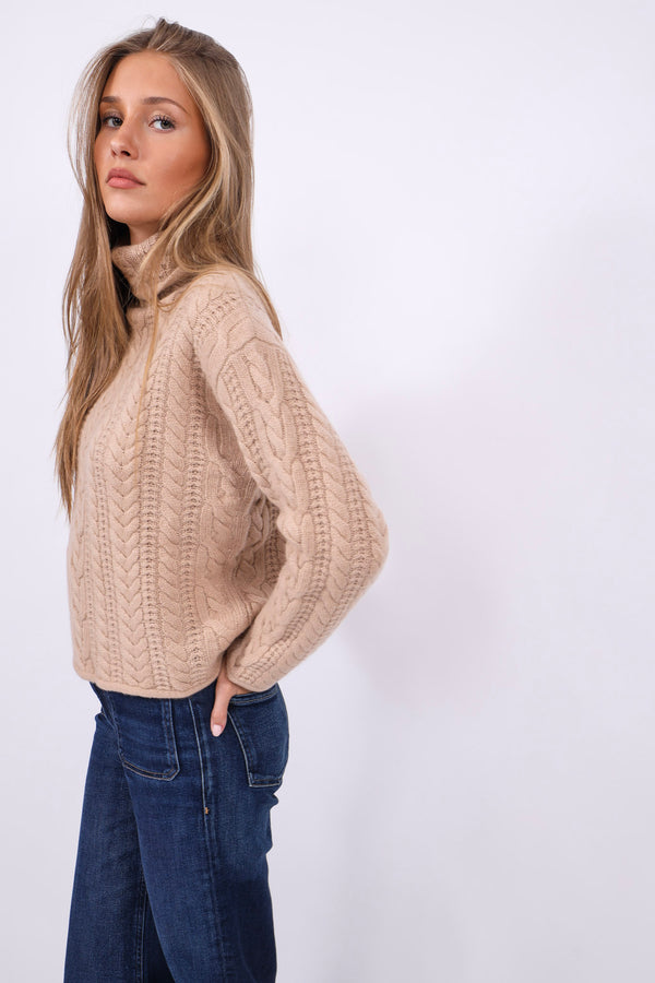 Cashmere sweater Cleo Camel