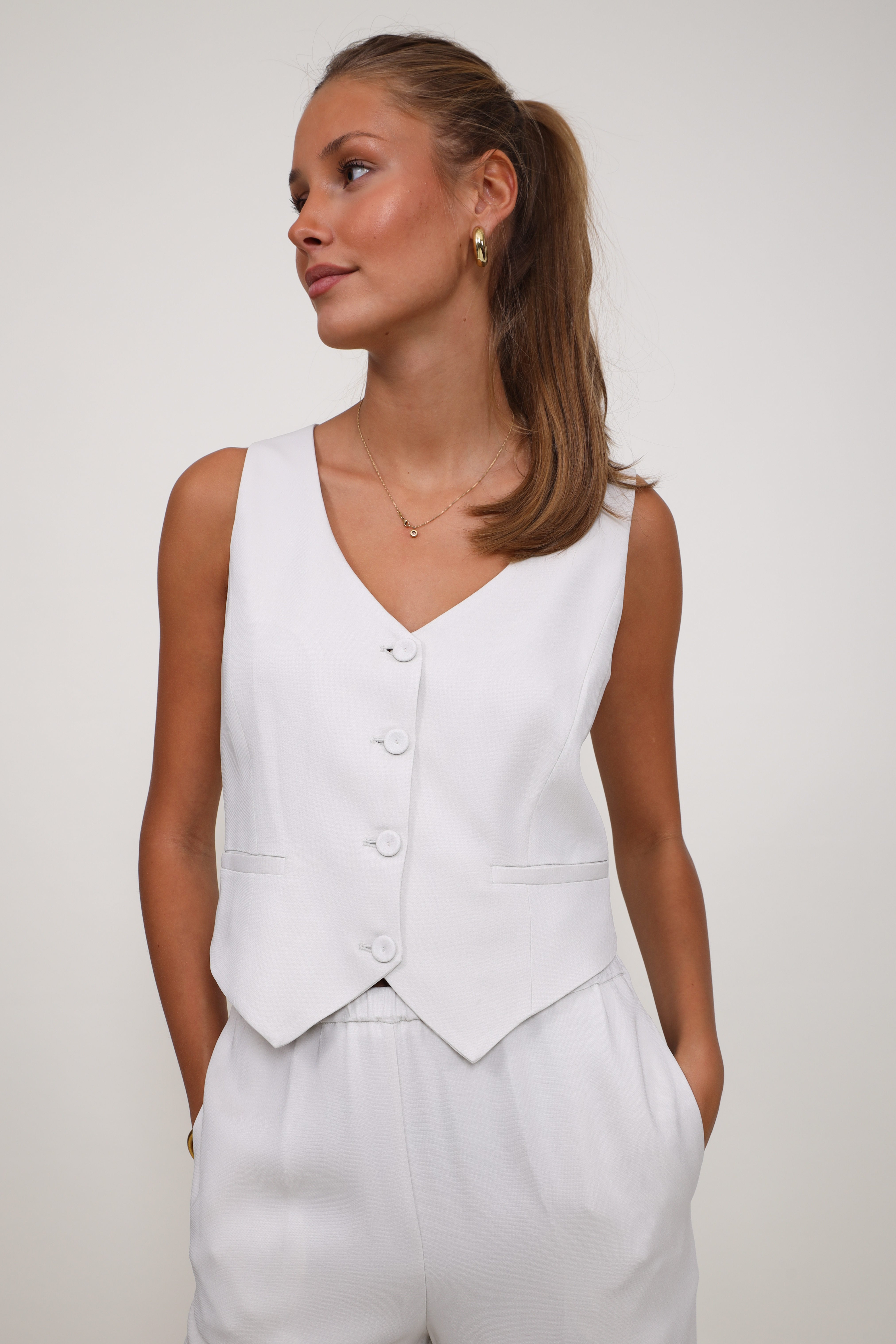 Liviana Conti Waistcoat Luna