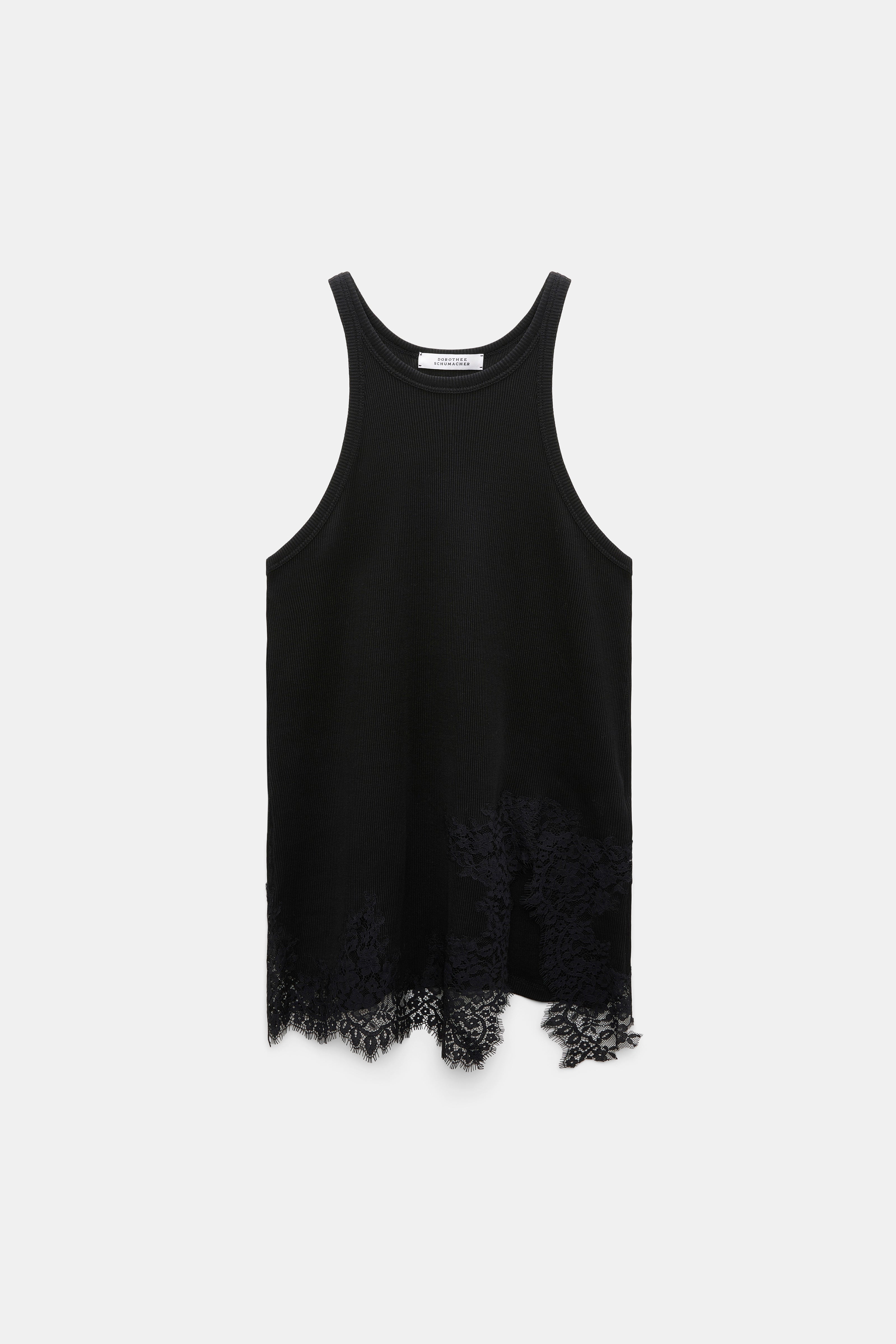 Dorothee Schumacher Top Pure Sleekness Black