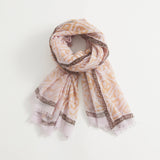 Friendly Hunting Tuch Felted Stole Eyes of Marrakesh Prism