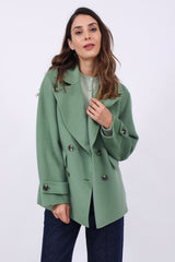 Anfiny Mantel Caban Basilic