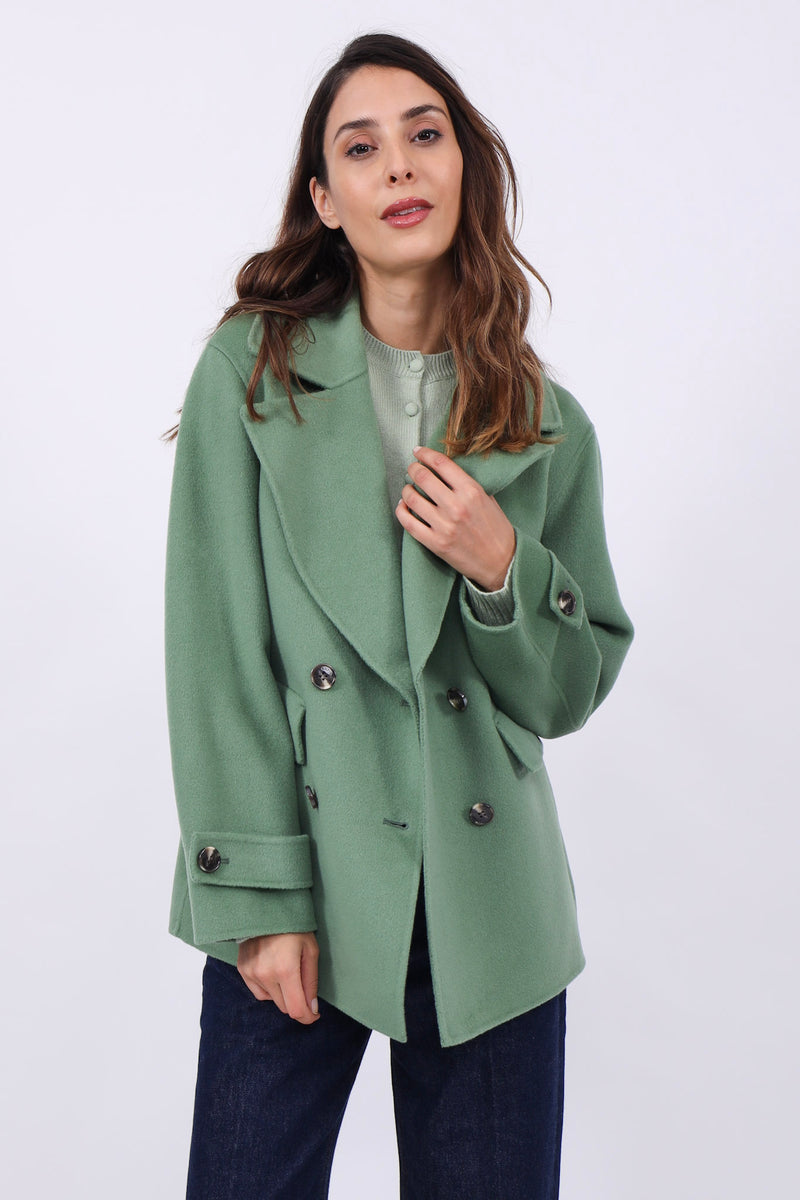 Anfiny Mantel Caban Basilic