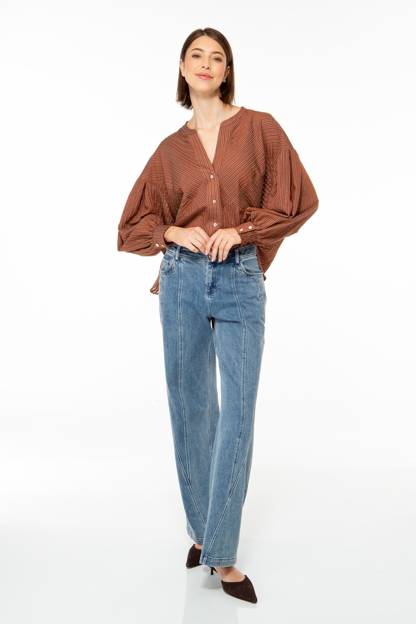 IVI Bluse Stripes Hazel