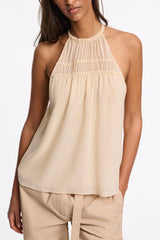 Dorothee Schumacher Top Sheer Dreams Sand