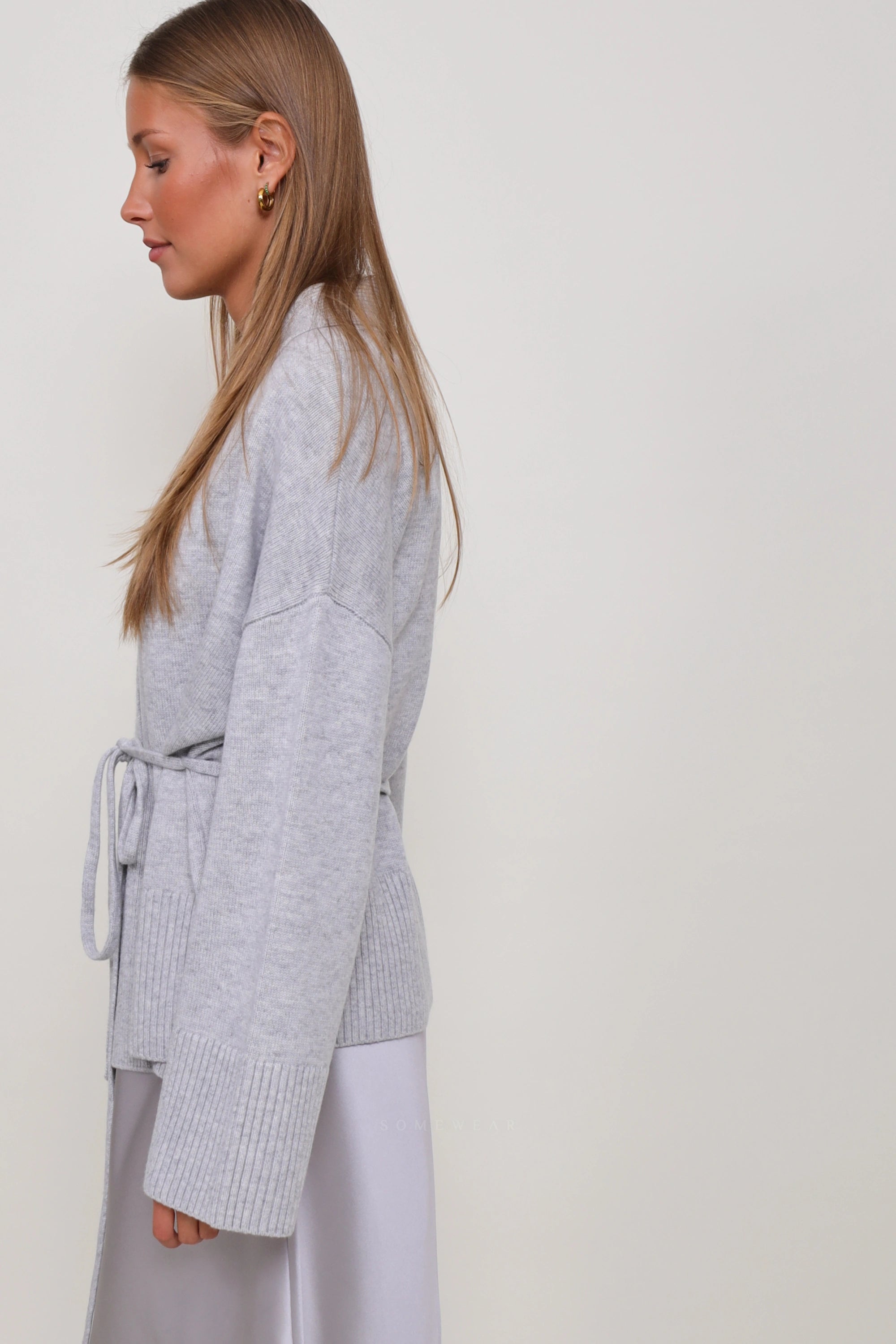 Alcidia Da Veiga Cardigan Enna Aluminium